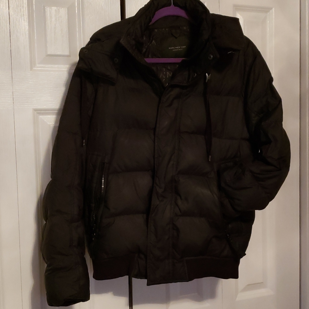 Marc New York Mens Puffer Down/Polyester Jacket